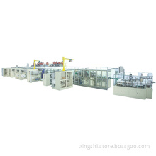 Automatic control bady diaper production line